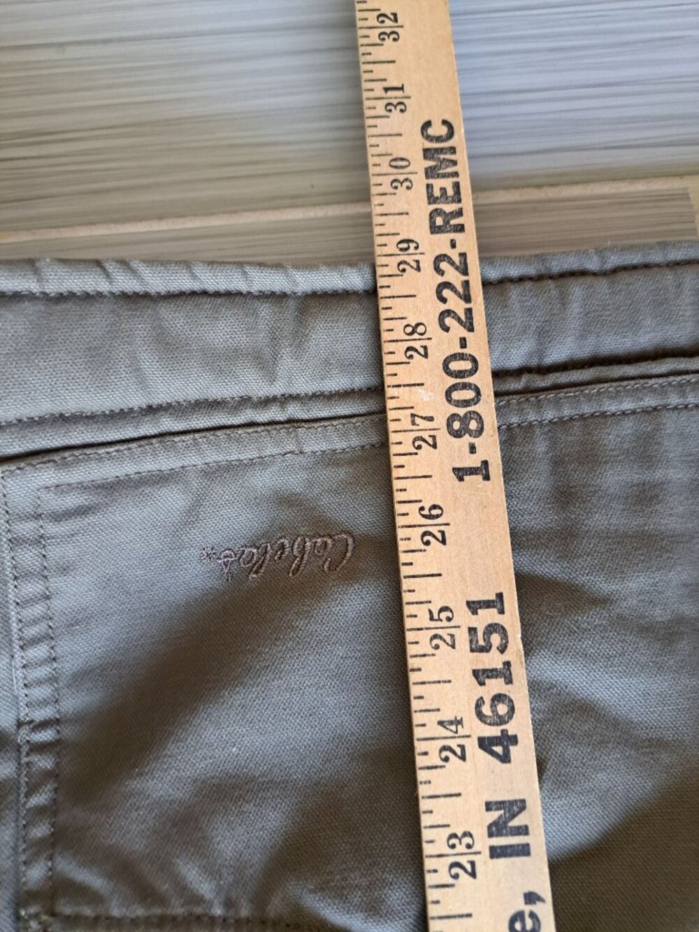 Cabelas Mens Olive Green Canvas Workwear Vest Sherpa Fleece Full Zip 2XLTall - Picture 8 of 12